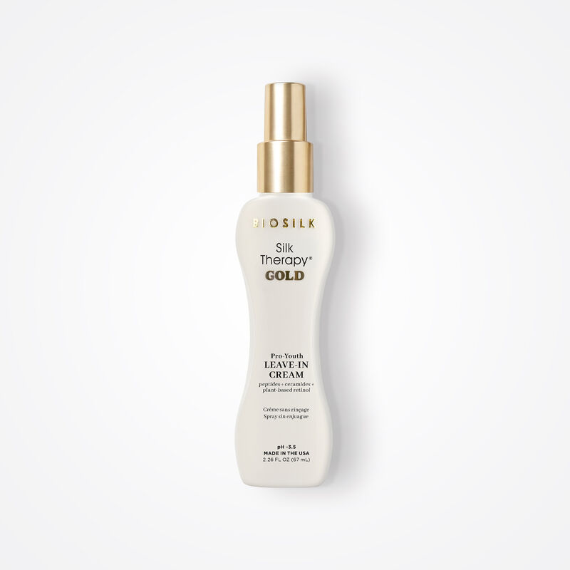 BioSilk Silk Therapy Gold Pro-Youth Leave-In Cream, , large image number null